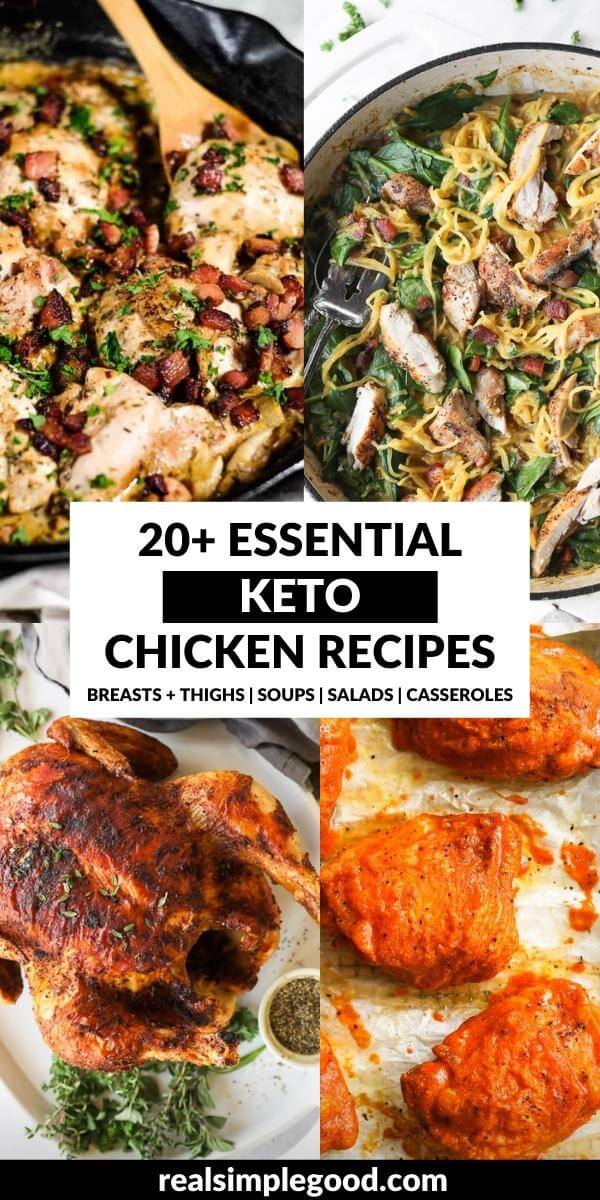 20+ Essential Keto Chicken Recipes
