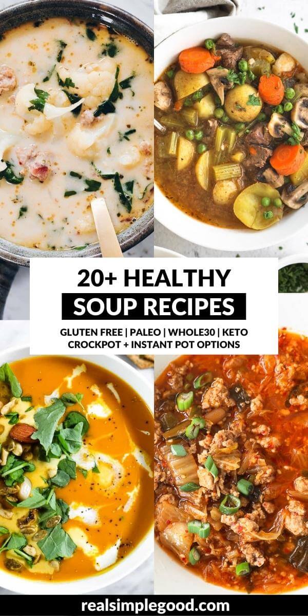 20+ Healthy Soup Recipes