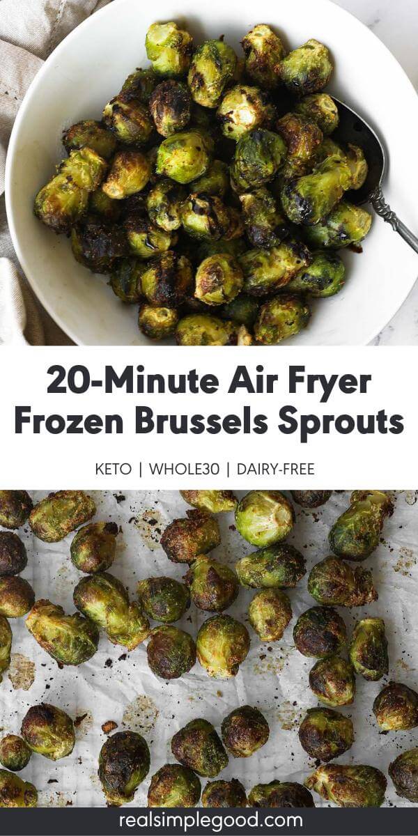 20-Minute Air Fryer Frozen Brussels Sprouts