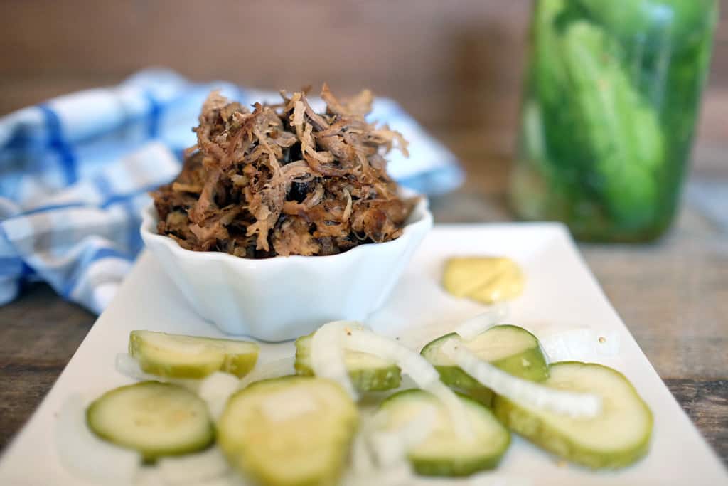 Crock pot pulled pork