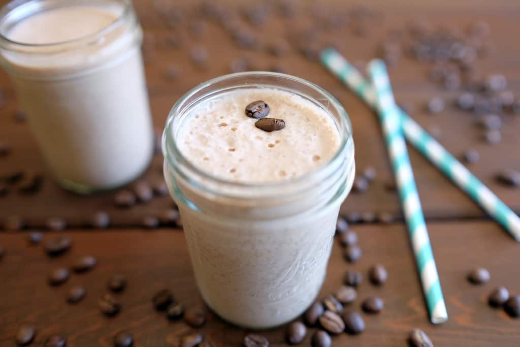 Smoothie de Proteína con Canela y Café