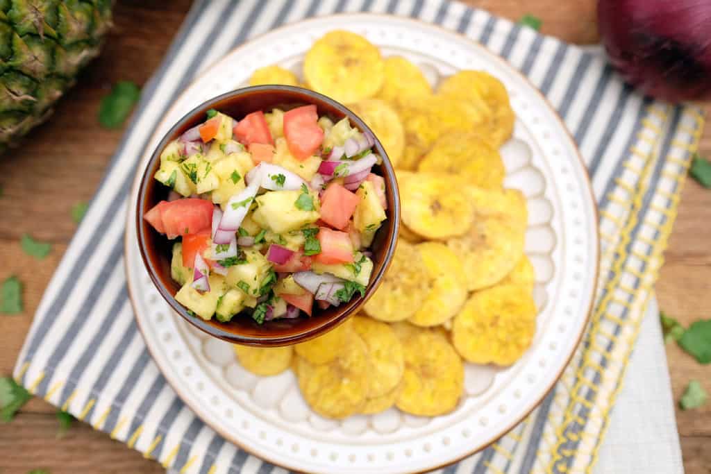 Pineapple salsa