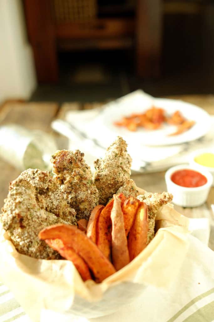 Baked Ranch Chicken Tenders  Paleo   Whole30  - 95