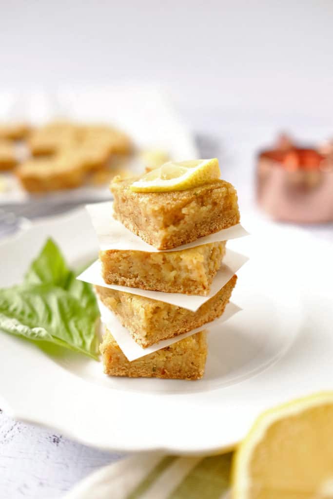 Paleo lemon bars