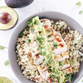 Cilantro Lime Chicken Bowl - 18