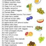 50 Clean eating snacks long list 1