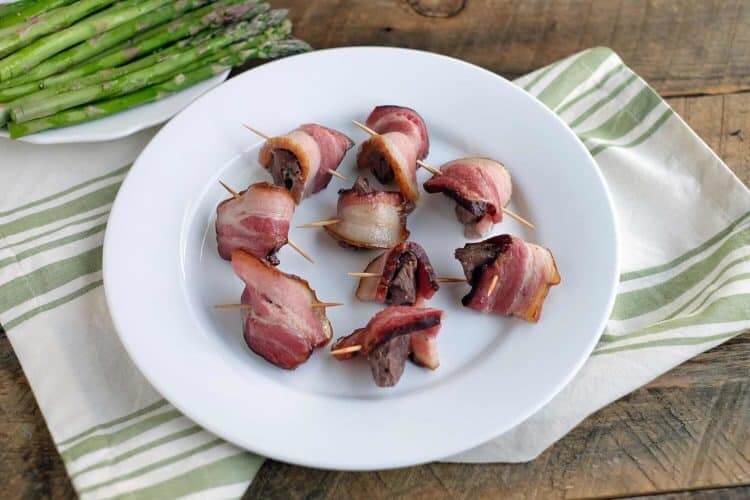 Bacon Wrapped Steak Bites