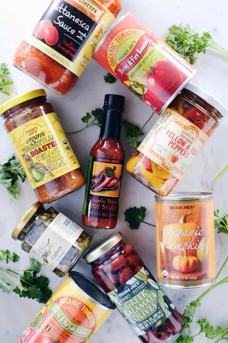 Here is a go-to list of Paleo Trader Joe's must haves! These are all clean Paleo products that you can find at your local TJ's. We've got organic veggies, clean meats (sausage, chicken, ground beef), frozen foods, oils, vinegars, pantry staples, snacks and baking items. It's all Paleo and Gluten-Free! | realsimplegood.com