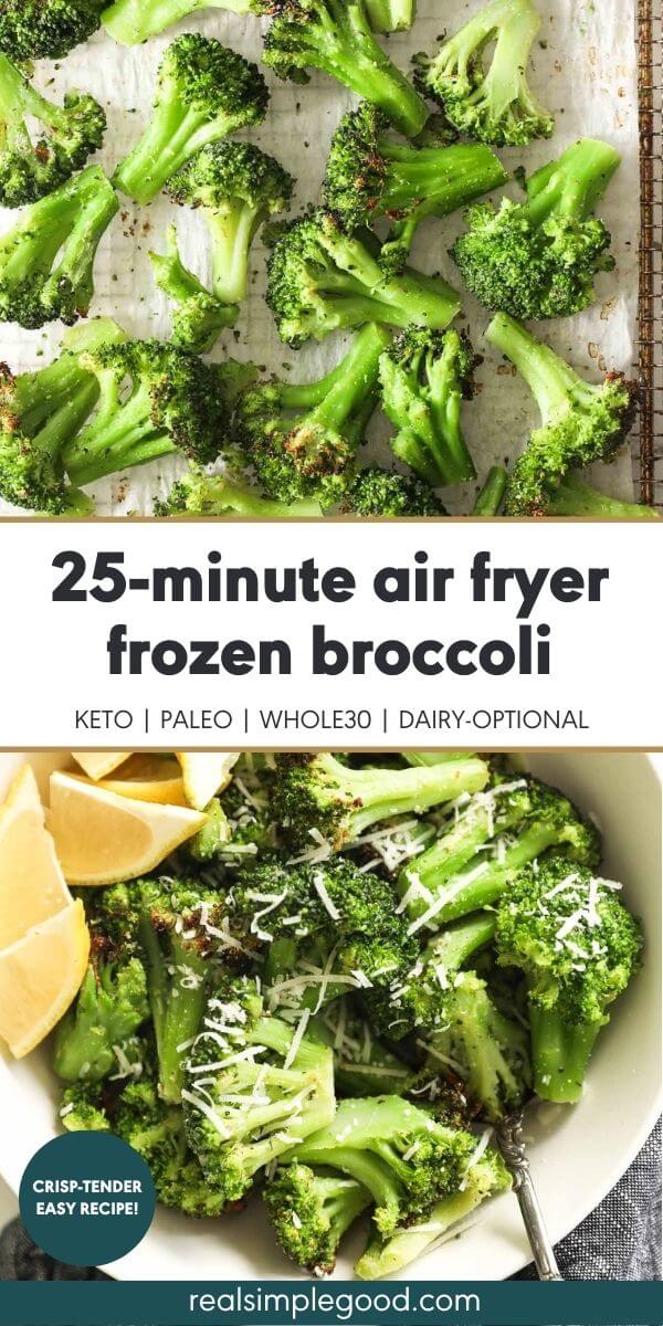 20-Minute (Crisp-Tender!) Air Fryer Frozen Broccoli