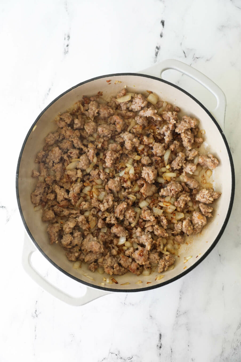 25Minute Ground Pork and Cabbage Skillet Real Simple Good