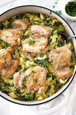 One Pan Turmeric Chicken Skillet (Paleo, Whole30 + Keto) - Real Simple Good