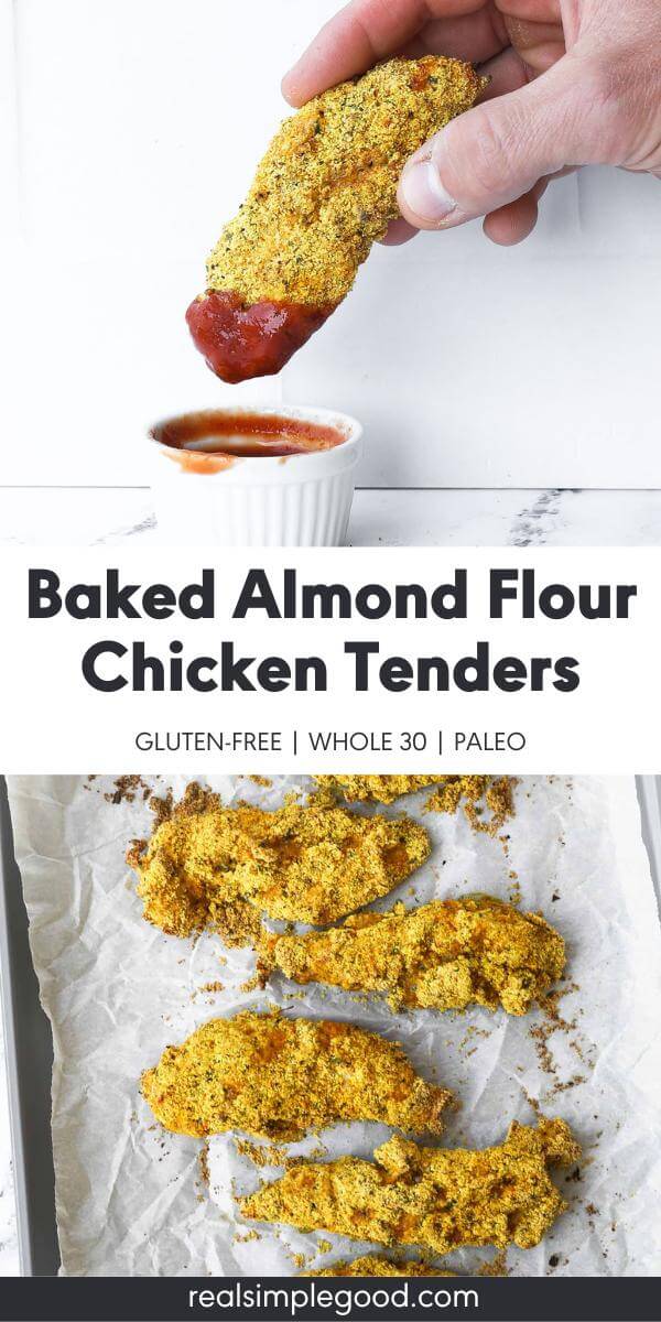 30-Minute Baked Almond Flour Chicken Tenders (Gluten-Free!)