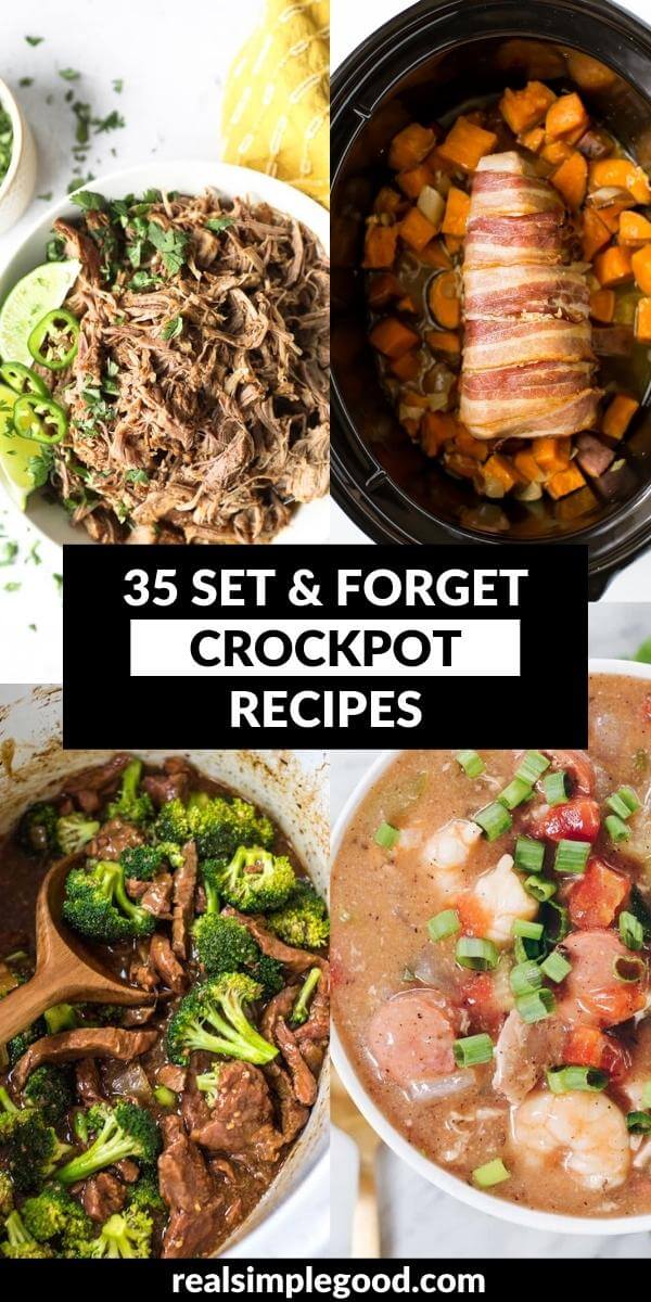 35 Set & Forget Slow Cooker Recipes