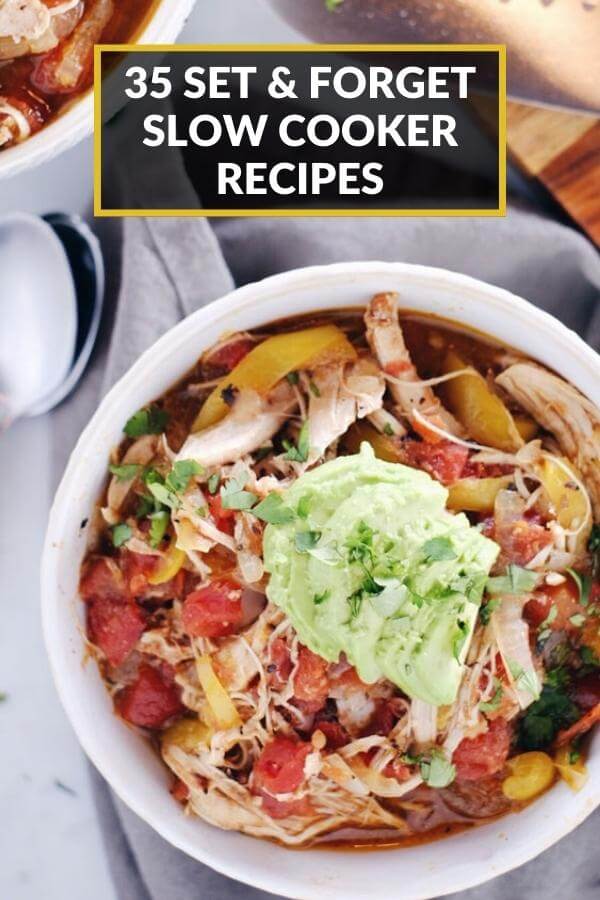 35 Set & Forget Slow Cooker Recipes