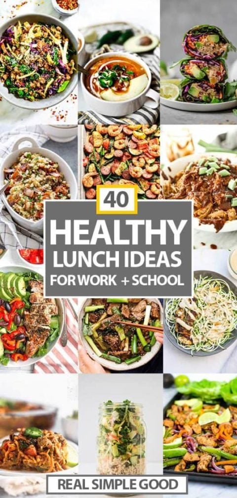 40 Healthy Lunch Ideas for Work or School - Real Simple Good