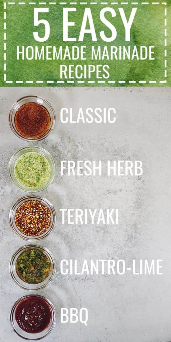 How Do You Make Your Own Marinade