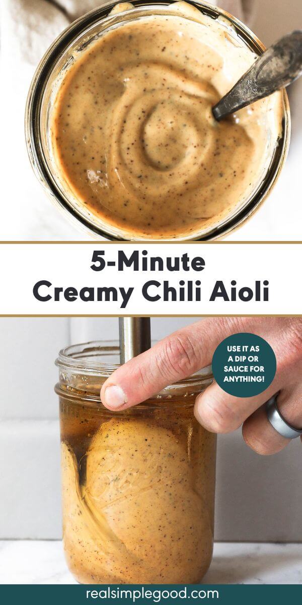 5-Minute Creamy Chili Aioli