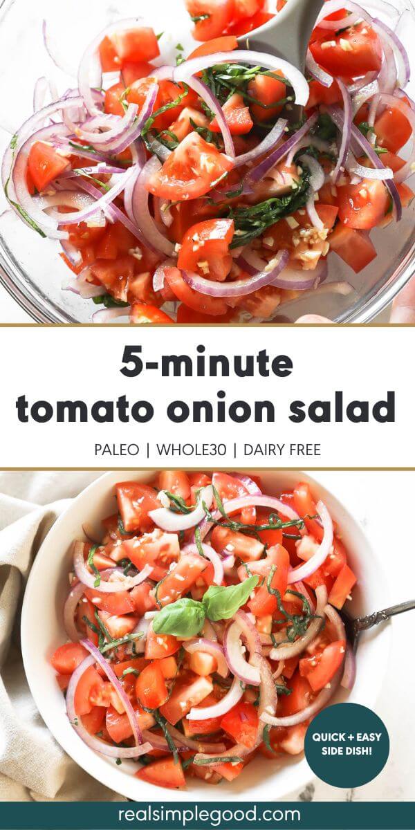 5-Minute Tomato and Onion Salad