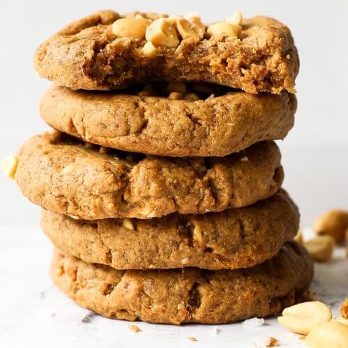 5-Ingredient Gluten Free Flourless Peanut Butter Cookies - Real Simple Good