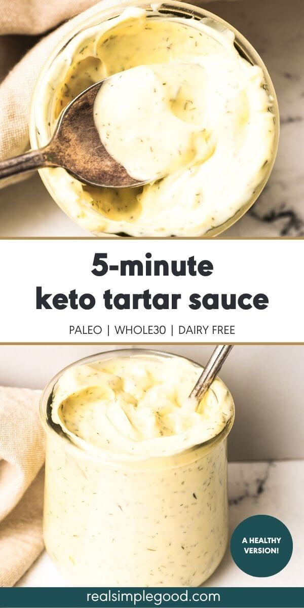 5-Minute Homemade Keto Tartar Sauce