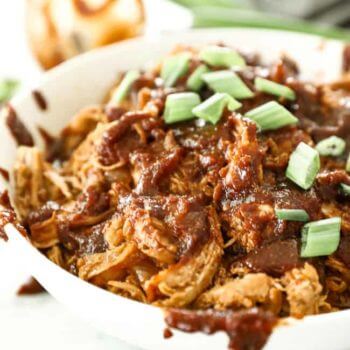 BBQ Pulled Chicken   Slow Cooker or Instant Pot  Paleo   Whole30  - 60