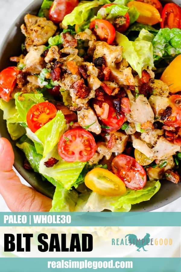BLT Salad (Paleo + Whole30)