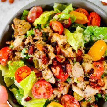 BLT Salad  Paleo   Whole30  - 27