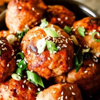 Baked Turkey Meatballs  Paleo  Whole30   Keto  - 79