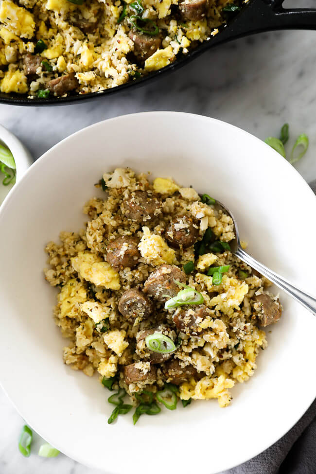 Breakfast Fried Rice  Paleo  Whole30   Keto  - 47