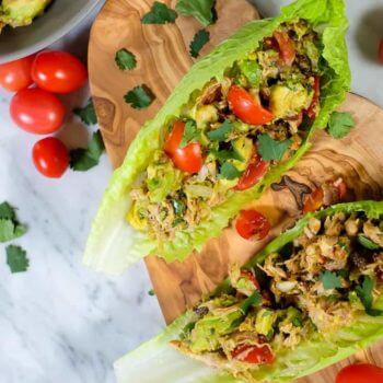 Chicken Avocado Salad with Bacon  Paleo  Whole30   Keto  - 33