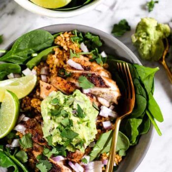 Chicken Burrito Bowl  Paleo  Whole30   Keto  - 59