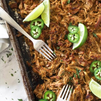 Chicken Carnitas (Instant Pot and Slow Cooker) - Easy Peasy Meals