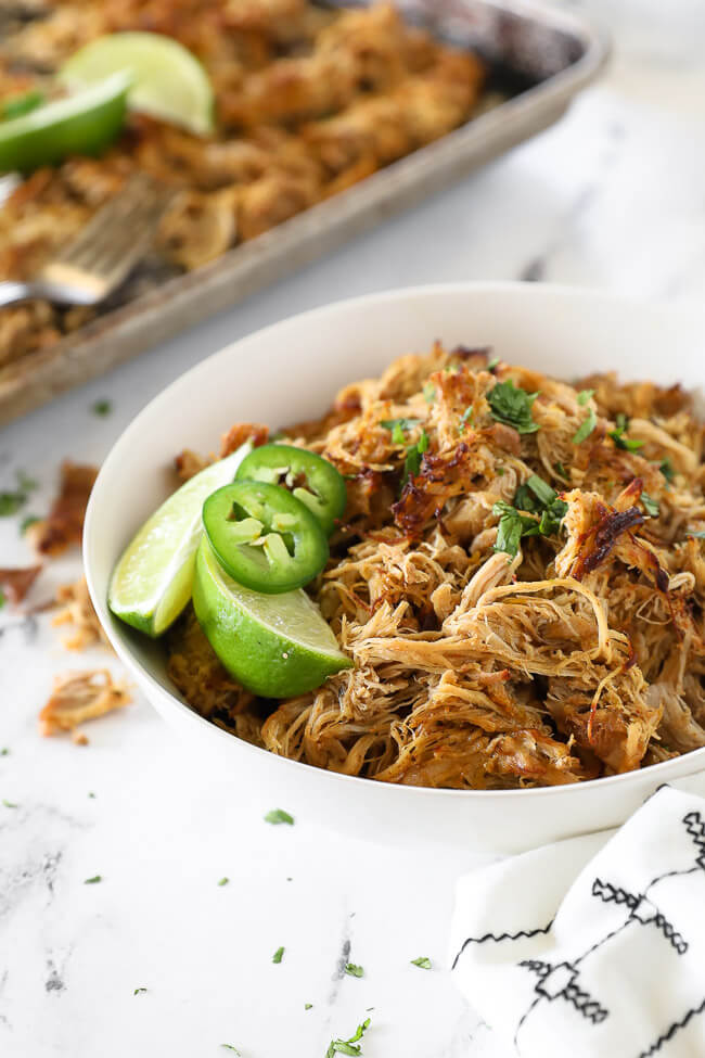 Chicken Carnitas (Slow Cooker or Instant Pot)