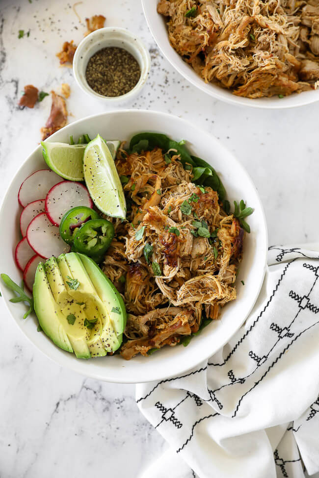 Chicken Carnitas (Slow Cooker or Instant Pot) - Real Simple Good