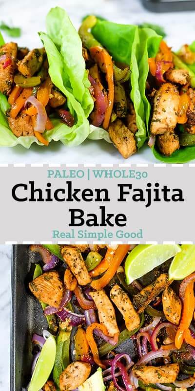 Chicken Fajita Bake (Paleo + Whole30)