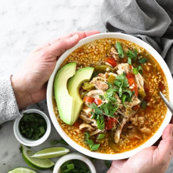 Chicken Fajita Soup   Slow Cooker   Instant Pot - 46