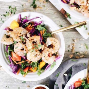 Chopped Thai Shrimp Salad  Paleo  Whole30   Dairy Free  - 92