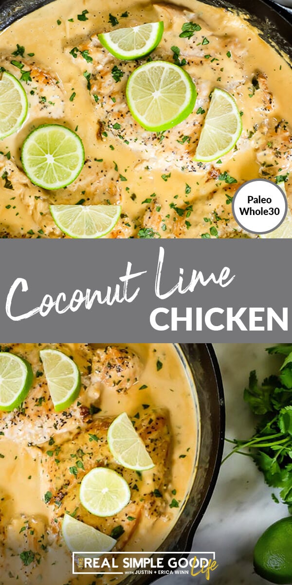 Coconut Lime Chicken  Paleo  Whole30   Keto  - 51