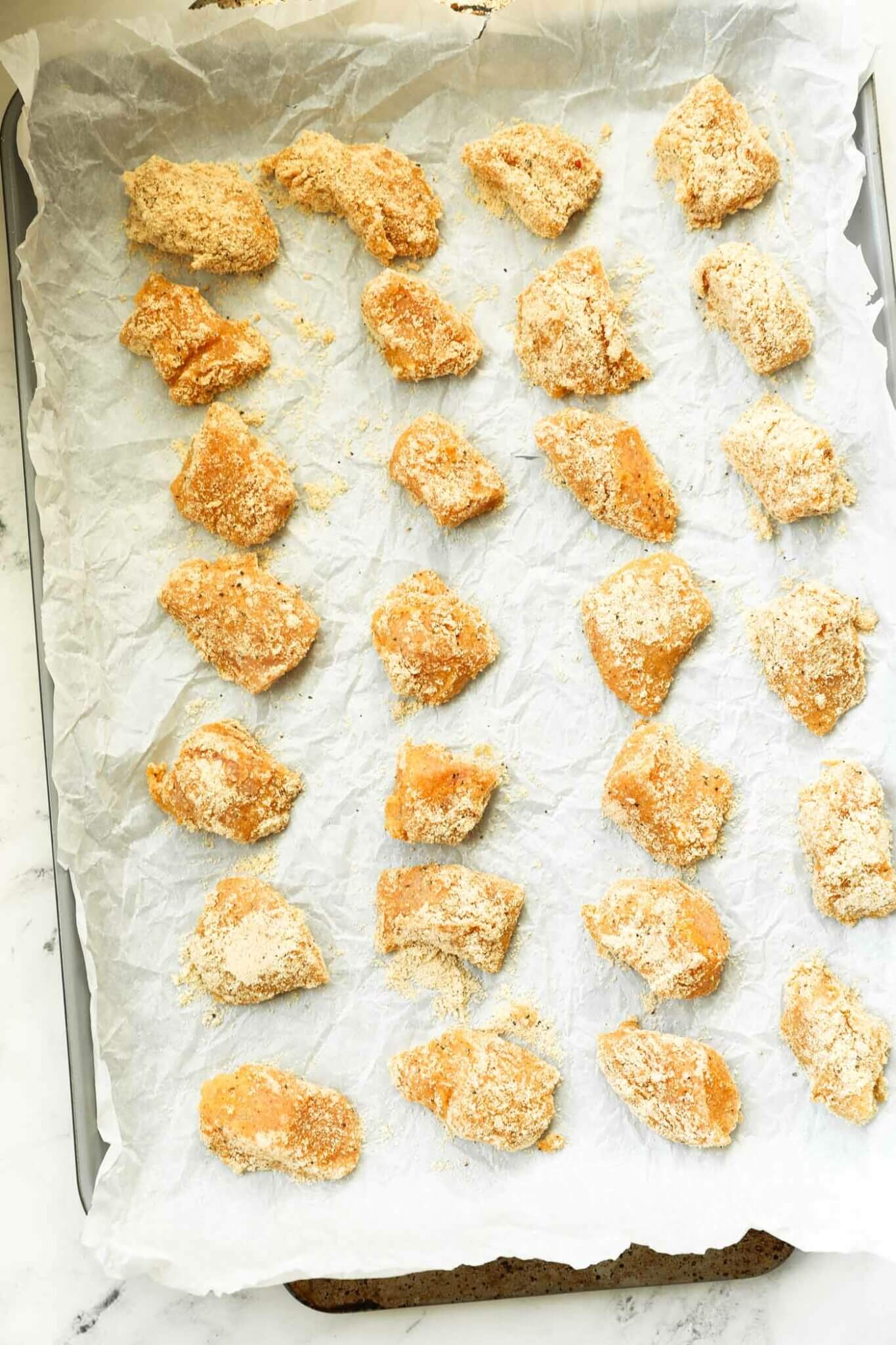 Crunchy Keto Chicken Nuggets (Oven or Air Fryer) Real Simple Good