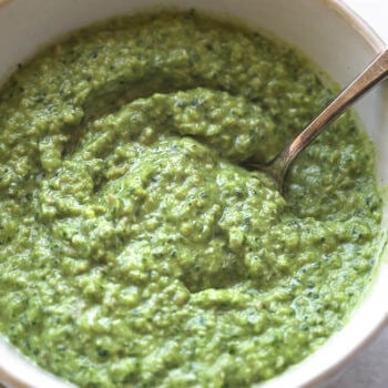 Dairy Free and Nut Free Pesto Sauce - 36