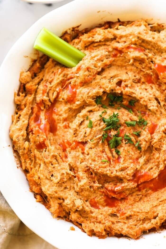 Dairy Free Buffalo Chicken Dip  No Mayo  - 52