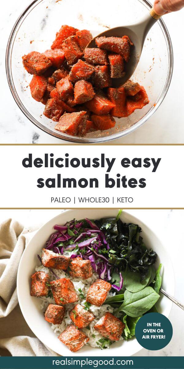 Deliciously Easy Salmon Bites (Air Fryer or Oven)