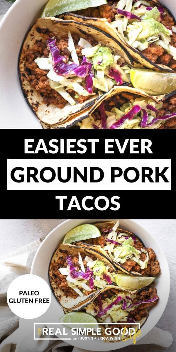 Easiest Ever Ground Pork Tacos - 4