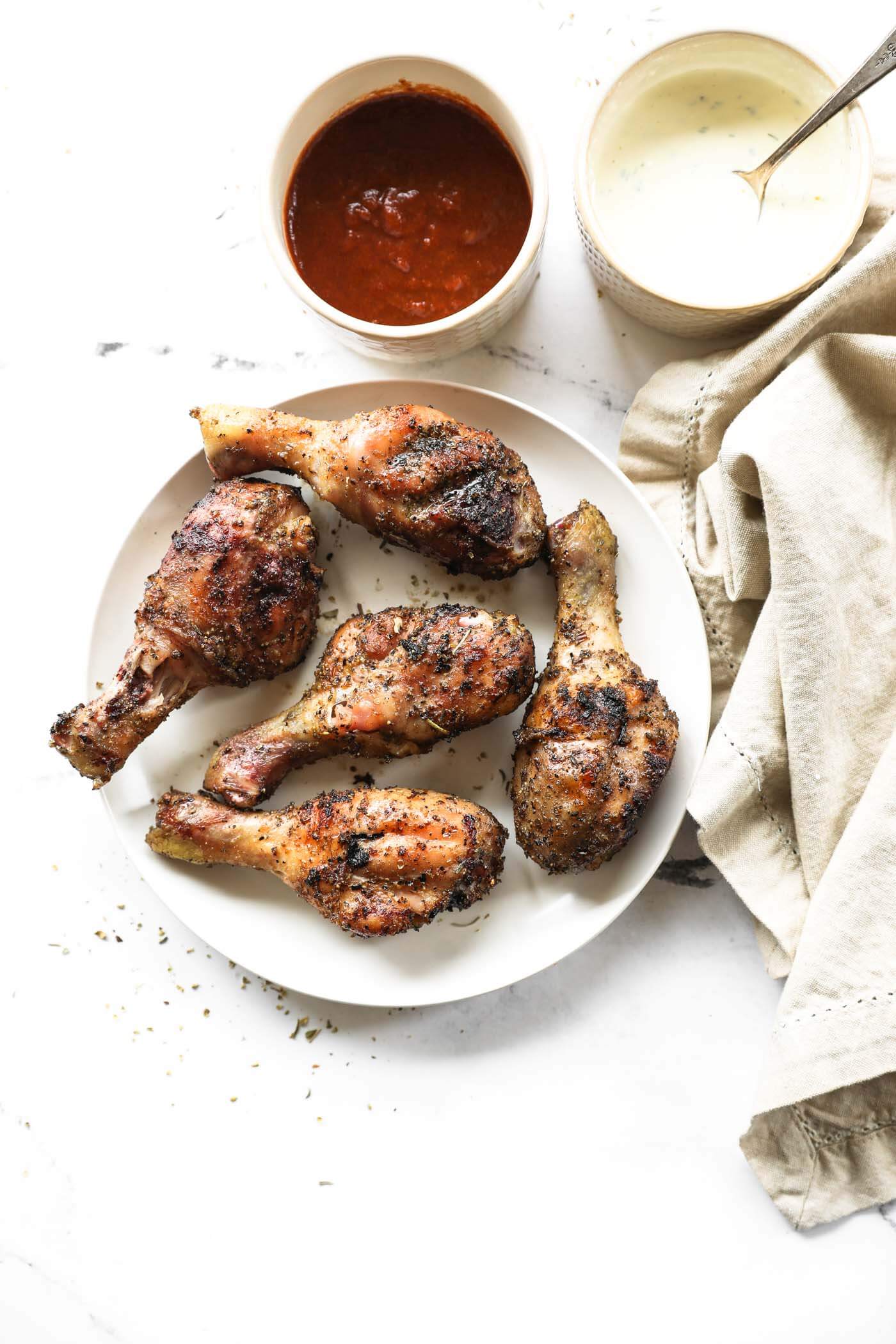 Easiest Ever Smoked Chicken Legs - 69