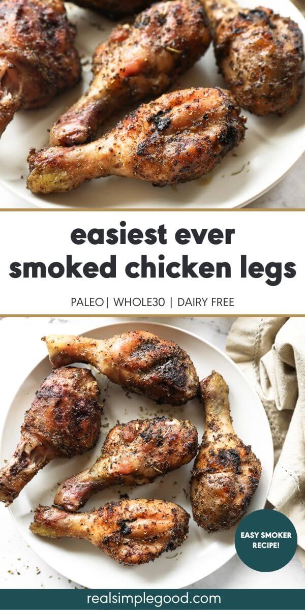 Easiest Ever Smoked Chicken Legs
