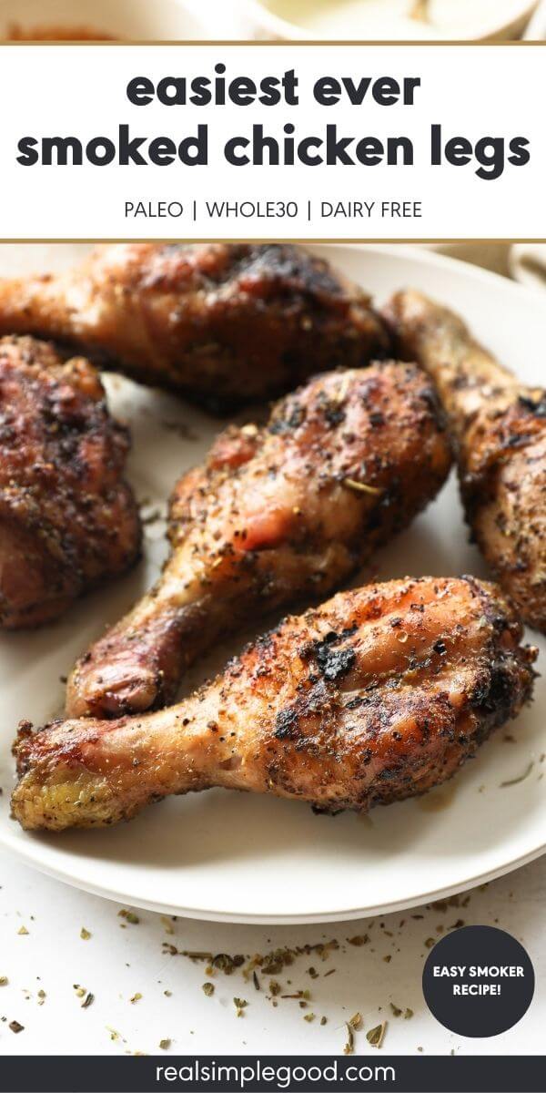 Easiest Ever Smoked Chicken Legs