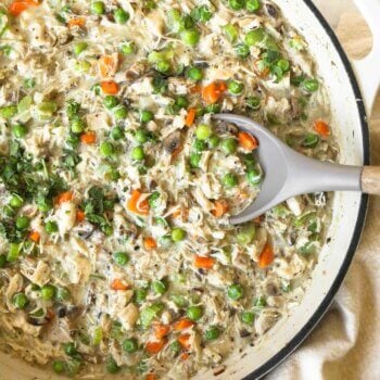 20 Minute Crustless Chicken Pot Pie  So Easy   - 84