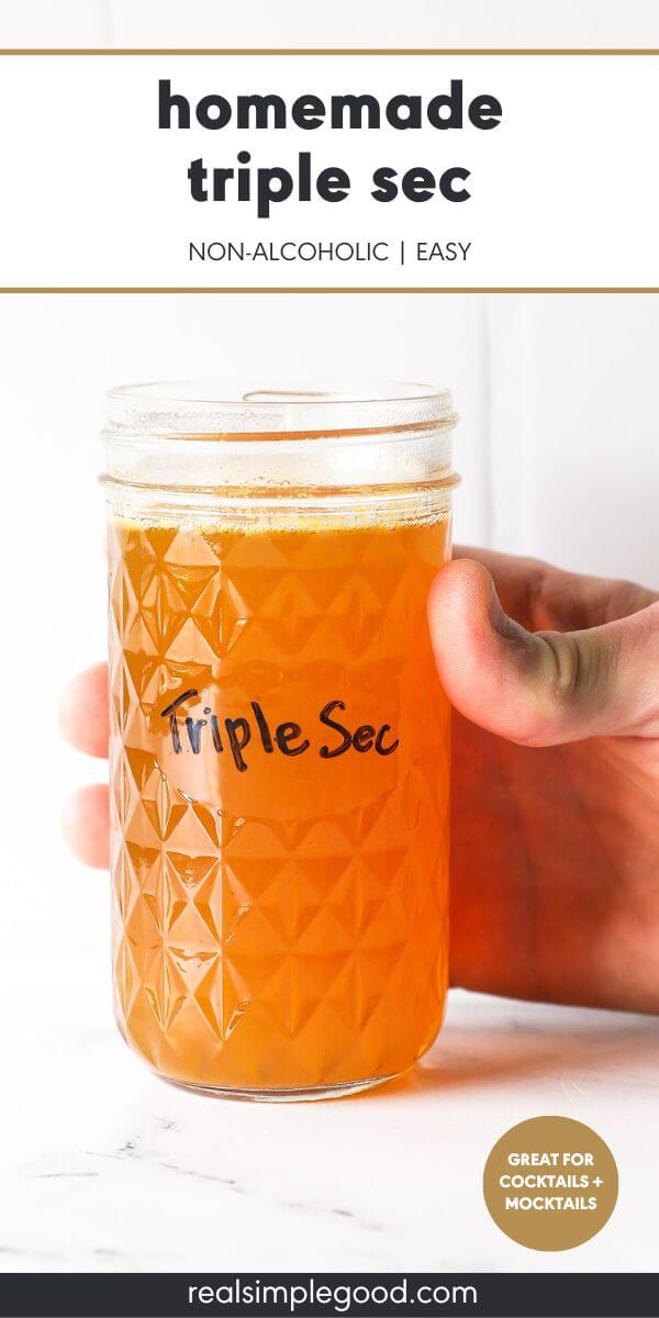 Easy Homemade Triple Sec (Non-Alcoholic)