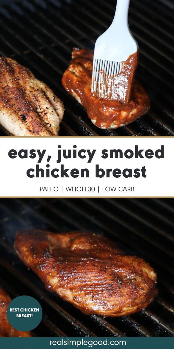 Easy, Juicy Smoked Chicken Breast