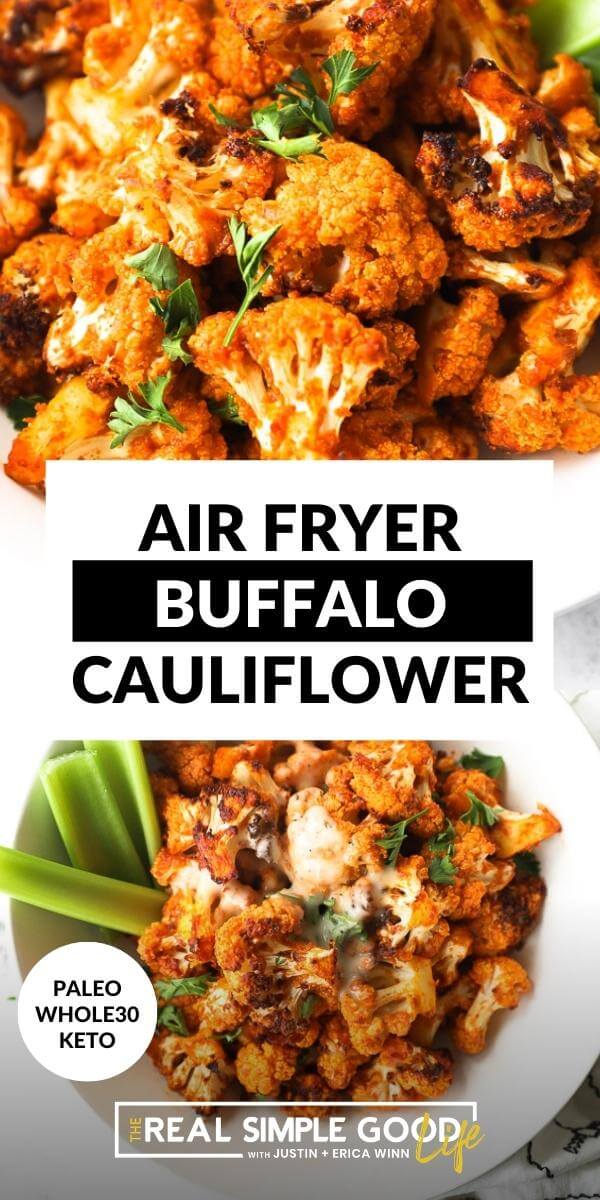 Easy Air Fryer Buffalo Cauliflower - 49